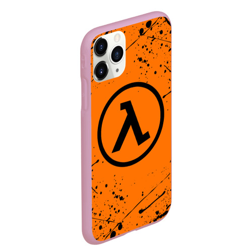 Чехол для iPhone 11 Pro Max матовый Half-life, цвет розовый - фото 3