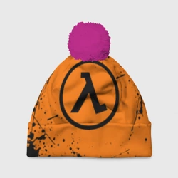 Шапка 3D c помпоном Half-life