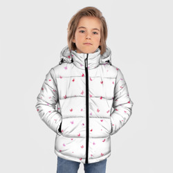 Зимняя куртка для мальчиков 3D Маленькие бабочки - фото 2