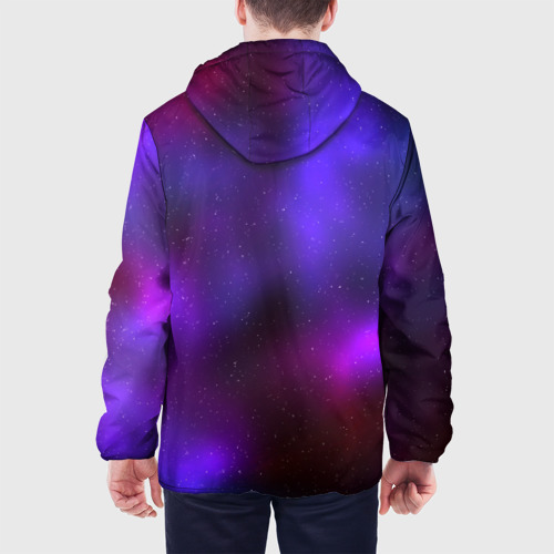 Мужская куртка 3D Космическое Сияние, цвет 3D печать - фото 5