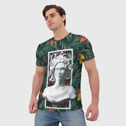 Мужская футболка 3D Медуза Горгона - фото 2