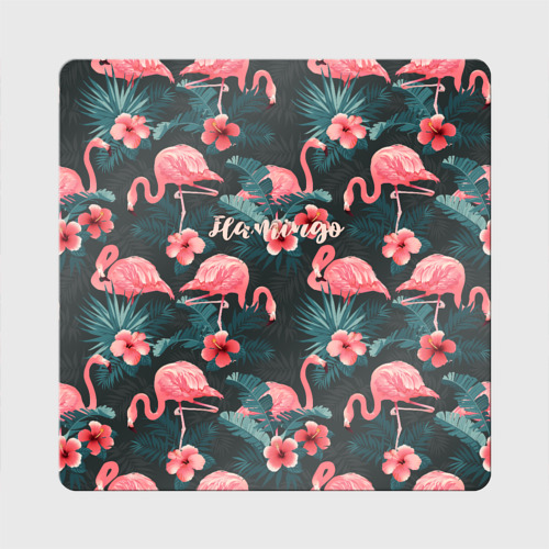 Магнит виниловый Квадрат Flamingo