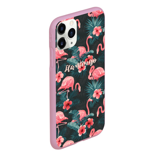 Чехол для iPhone 11 Pro Max матовый Flamingo, цвет розовый - фото 3