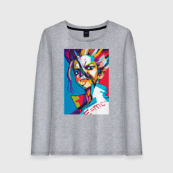 Женский лонгслив хлопок E=MC2. Аниме Доктор Стоун