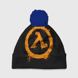 Шапка 3D c помпоном Half-life Халф-Лайф