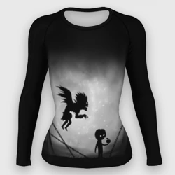 Женский рашгард 3D Death Note