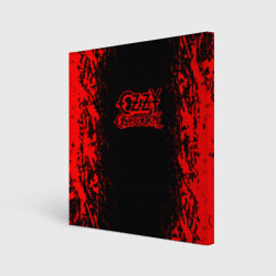 Холст квадратный Ozzy Osbourne Black Sabbath