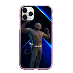 Чехол для iPhone 11 Pro Max матовый Fortnite Meowscles Shadow