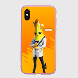 Чехол для iPhone XS Max матовый Agent Peely Агент Пили