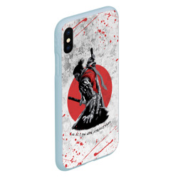 Чехол для iPhone XS Max матовый Sekiro Shadow Die twice - фото 2