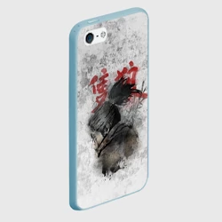 Чехол для iPhone 5/5S матовый Sekiro Shadow Die twice - фото 2