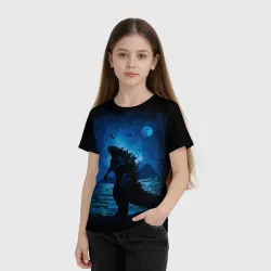 Детская футболка 3D Godzilla Годзилла - фото 2