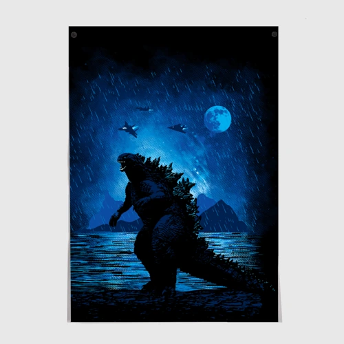 Постер Godzilla Годзилла