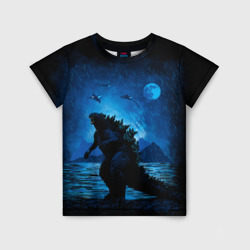 Детская футболка 3D Godzilla Годзилла