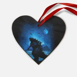 Деревянная игрушка Сердце Godzilla Годзилла