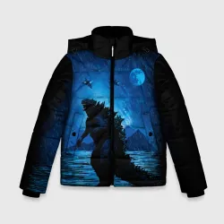 Зимняя куртка для мальчиков 3D Godzilla Годзилла