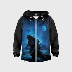 Детская ветровка 3D Godzilla Годзилла