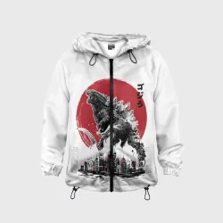 Детская ветровка 3D Godzilla Годзилла