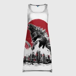 Платье-майка 3D Godzilla Годзилла