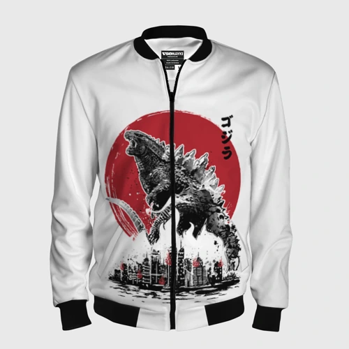 Мужской бомбер 3D Godzilla Годзилла