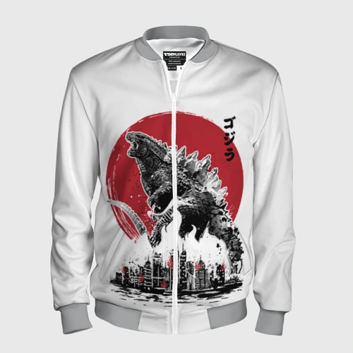 Мужской бомбер 3D Godzilla Годзилла