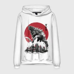 Мужская толстовка 3D Godzilla Годзилла