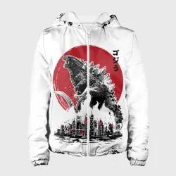 Женская куртка 3D Godzilla Годзилла