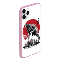 Чехол для iPhone 11 Pro Max матовый Godzilla Годзилла - фото 2