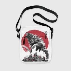 Сумка через плечо 3D Godzilla Годзилла