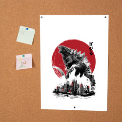 Постер Godzilla Годзилла - фото 2