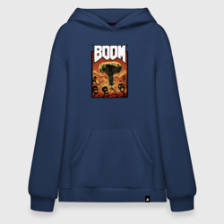 Худи SuperOversize хлопок DOOM BOOM