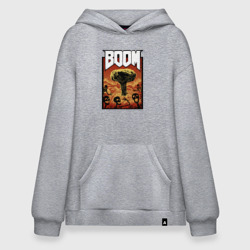 Худи SuperOversize хлопок DOOM BOOM