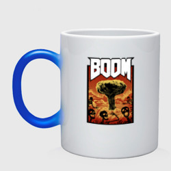 Кружка хамелеон DOOM BOOM