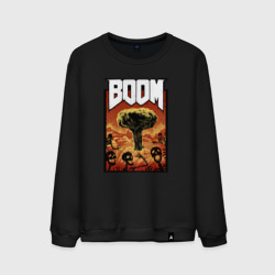 Мужской свитшот хлопок DOOM BOOM