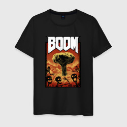 Мужская футболка хлопок DOOM BOOM