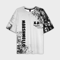 Мужская футболка oversize 3D Marshmello