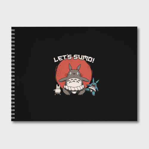 Альбом для рисования Totoro sumo