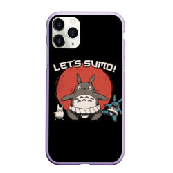 Чехол для iPhone 11 Pro матовый Totoro sumo