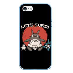 Чехол для iPhone 5/5S матовый Totoro sumo