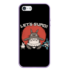 Чехол для iPhone 5/5S матовый Totoro sumo