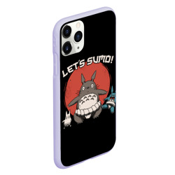 Чехол для iPhone 11 Pro матовый Totoro sumo - фото 2