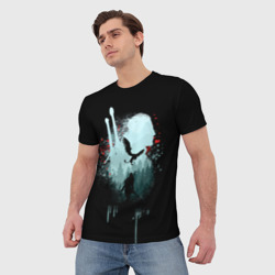 Мужская футболка 3D Ведьмак the Witcher - фото 2