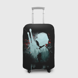 Чехол для чемодана 3D Ведьмак the Witcher