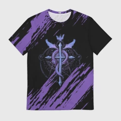 Мужская футболка 3D Стальной алхимик