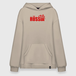 Худи SuperOversize хлопок Russia