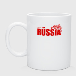 Кружка керамическая Russia