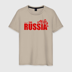 Мужская футболка хлопок Russia