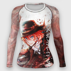 Женский рашгард 3D BSD logo Art