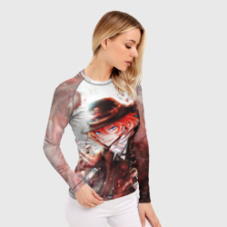 Женский рашгард 3D BSD logo Art - фото 2