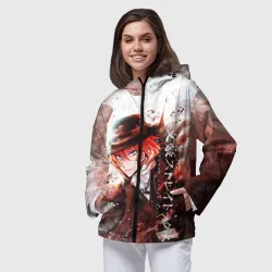 Женская ветровка 3D BSD logo Art - фото 2